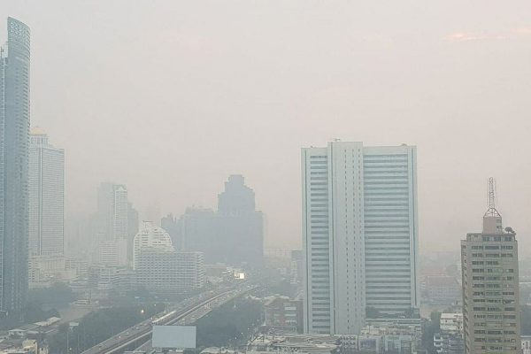 The impact of PM 2.5 dust levels exceeds the standard.